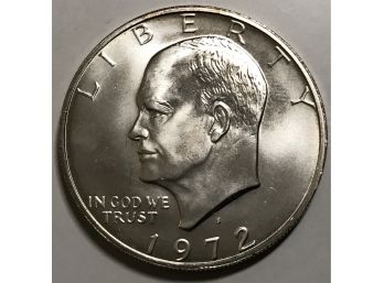 1972-S Eisenhower Silver  IKE Dollars PROOF. VALUE OVER  $3,000   Second Proof Coin