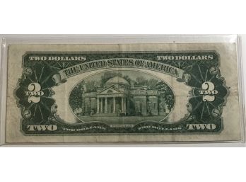 1953 A Two Dollars  Banknote
