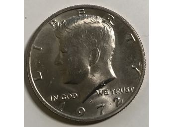 1972-d Kennedy Half-dollar