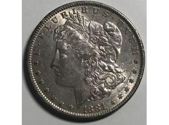 1881-o Morgan Silver Dollar Very Fine Great Tone