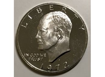 1972-S Eisenhower Silver  IKE Dollars PROOF. VALUE OVER  $3,000