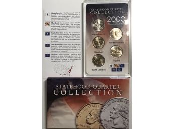 2000 Statehood Quarter Collection MA, NH, MD, VA, SC