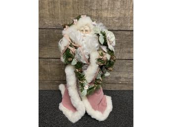 1994, Brinns English Garden Collectible Santa With Certificate Of Authenticity In Original Box
