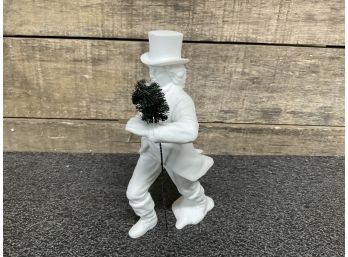 Department 56 Winter Silhouette, Titled Chimney Sweep, In Original Box