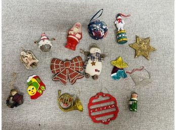A Collection Of Xmas Goodies, Including Ornaments & Vintage