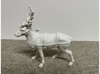 Winter Silhouette Santas Reindeer Department 56 Piece, With Original Box