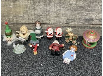 A Large Ornament Lot And More, Some Vintage