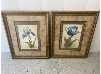 2 Flower Paintings