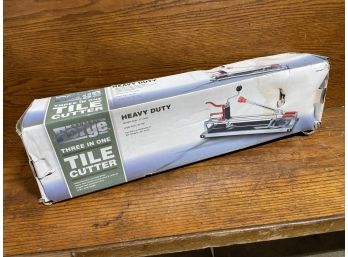 NEW Central Forge 3 In 1 Heavy Duty Tile Cutter ~ Model #68979 ~