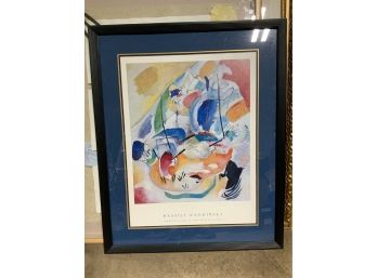 Framed Wassily Kandinsky Abstract Print