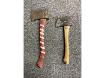 Pair Of Vintage Hatchets Or Axes A5