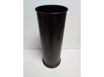 Tall Metal Vase / Storage Container   C2