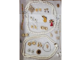 Large Lot Of Remarkable Costume Jewelry.  A3