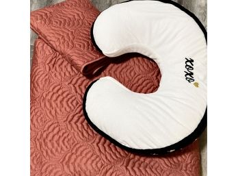 Boppy Pillow, Blanket & Two Matching Pillowcases