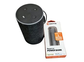 Amazon Echo & Griffin Reserve Power Bank For Smart Phones