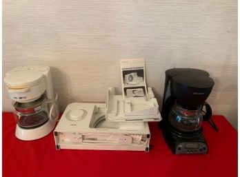 Krups Universal Compact Slicer And 2 Mr Coffees