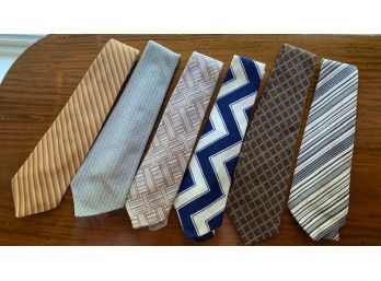 Lot Of 6 Home Made Ties
