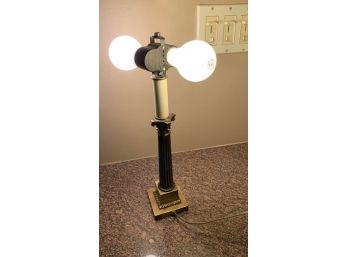 Two-Bulb Table Lamp, No Shade