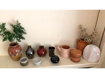 Collection Of Pottery And Ceramics - Earl Deaver, Charles, Alan Malto And More