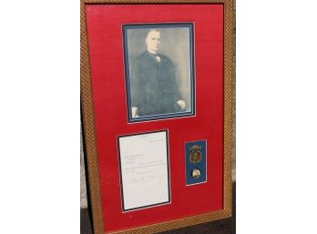 President William McKinley - Signature -