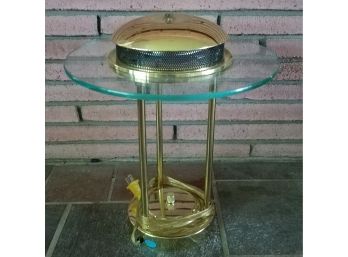 1980s Style Saturn Bankers Desk/Table Lamp - Untested - For Parts Or Repair Only.