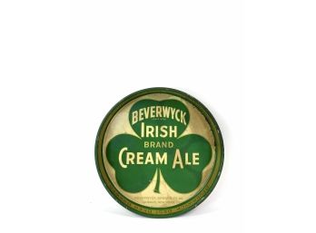 Beverwyck Brand Irish Cream Ale - Vintage Serving Tray