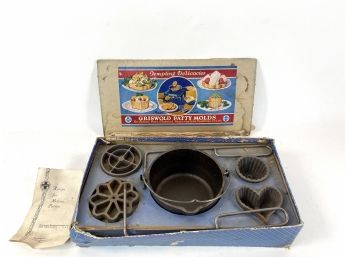 Griswold Patty Molds In Original Box