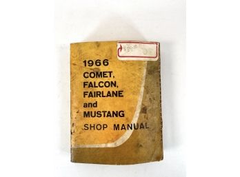 1966 Ford Shop Manual
