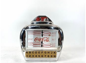 Coca Cola Chrome Cookie Jar