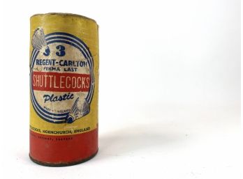 Vintage Container - Regent Carlton - Shuttlecocks - No Top
