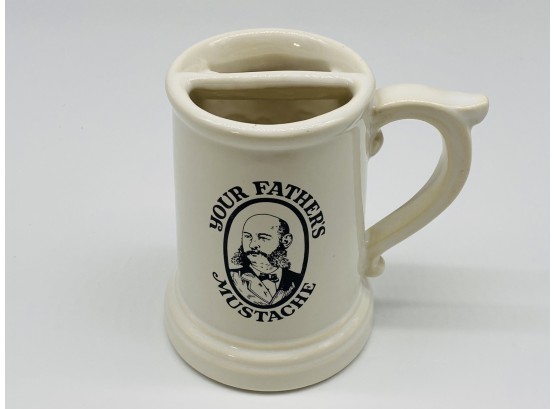Vintage 'your Father's Mustache' Bar Mug Circa 1970's