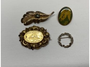 Assorted Vintage Brooch Pins