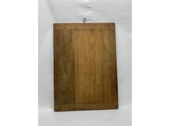 Vintage Wooden Cutting Board With Hanger Hook