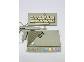 Vintage Atari XE System Keyboard And Accessories