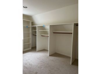 Built In Closet Shelving System - Bedroom 1-