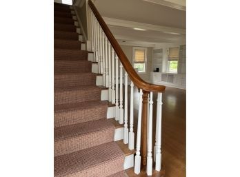 A Gorgeous Maple Balustrade - Stairs And Upstairs Hall