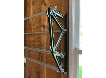 A Wall Hanging Rack - Great For Drying Clothing