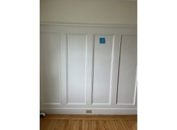 Wood Custom Wall Paneling - Bedroom 3 Closet
