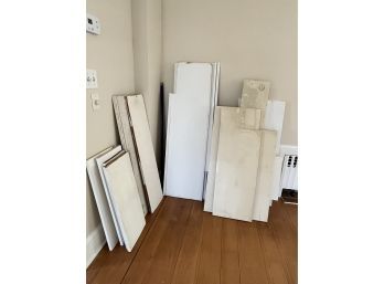 Collection Of Wood Shelves From All Of The Closets