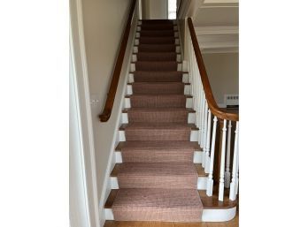 Wool Carpet Stair Runner - 34' W X 14 Steps