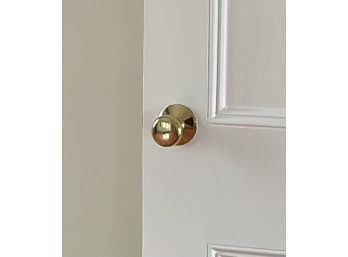 Door Knobs - Mostly Old, Some New Brass