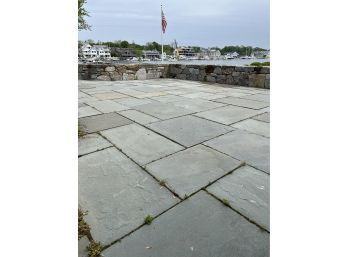 Over 1,000 Sf Bluestone Patio With Steps - Back Of House