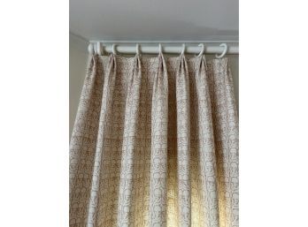 Custom Draperies And Valance - High End - Linen - Lined