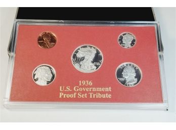 1936  SILVER (999) Tribute  Proof Set