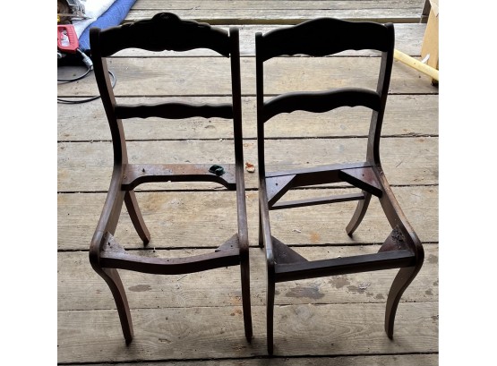 Two 1940s Chair Frames