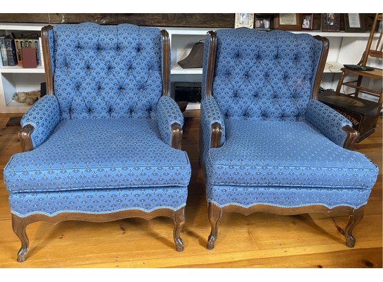 Pair Of French Provincial Style Arm Chairs