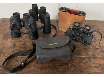 Five Pairs Of Binoculars