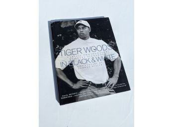 Tiger Woods 'in Black And White Book Signed By Author