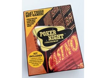 Casino Poker Night Game Kit