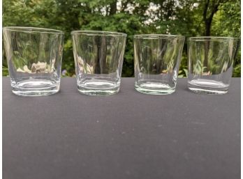4 Rock Glasses / Double Shot Glasses